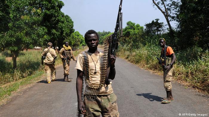 Rebelles centrafricains à Bangui