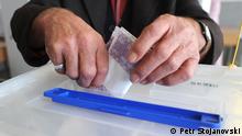 Kommunalwahlen in Mazedonien, 24.03.2013 Foto: Petr Stojanovski, Skopje,(Kommunalwahlen, Mazedonien)