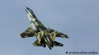 Russland Kampfjet Sukhoi Su-35