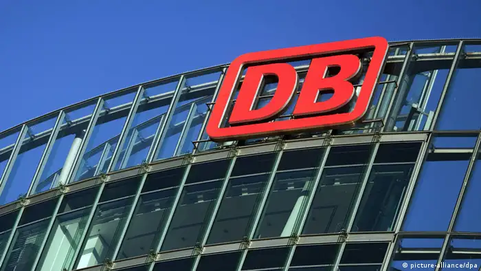 Deutsche Bahn Logo Bahntower Berlin