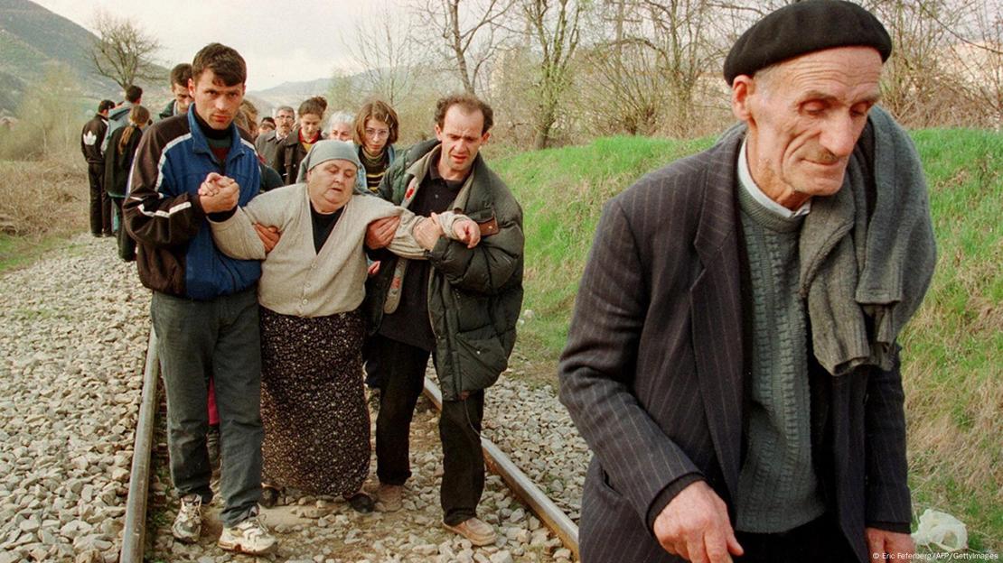 DW 60 Jahre Kosovo Krieg Albanische Flüchtlinge 01.04.1999 DW 60 Jahre Kosovo Krieg Albanische Flüchtlinge 01.04.1999
