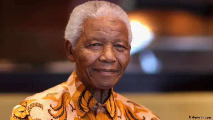 CAPE TOWN, SOUTH AFRICA - APRIL 03: Nelson Mandela smiles during a lunch to Benefit the Mandela Children's Foundation as part of the celebrations of the opening of the new One&Only Cape Town resort on April 3, 2009 in Cape Town, South Africa. The One&Only is Sol Kerzner's first hotel in his home country since 1992. The 130 room property is One&Only's first Urban resort and sits in the fashionable Waterfront district. Celebrities from all over the world including Mariah Carey, Clint Eastwood, Matt Damon, Morgan Freeman, Thandie Newton and Marisa Tomei will attend the event. Gordon Ramsay will be launching his first restaurant in Africa at the resort, Maze and Robert De Niro will be opening Nobu. Nelson Mandela will be attending an intimate luncheon at Maze on Friday to celebrate his long-standing relationship with Mr. Kerzner. (Photo by Chris Jackson/Getty Images)