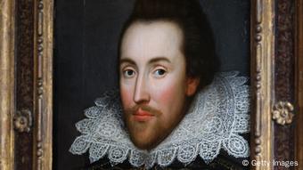Porträt-Gemälde von William Shakespeare, Foto by Oli Scarff/Getty Images