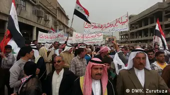 Anti-Shiitische Demonstrationen im Irak