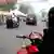 Saudi Arabien Frau auf Motorrad