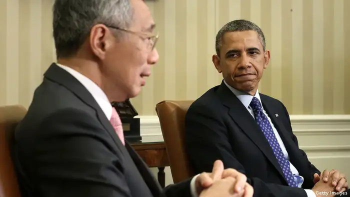 Lee Hsien Loong und Barack Obama