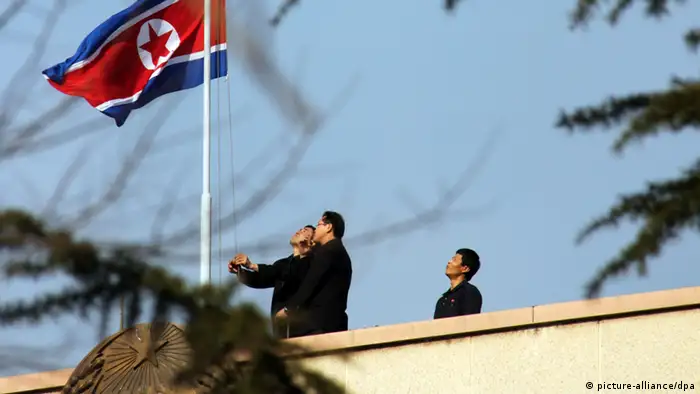 Tod von Kim Jong Il Nordkorea Botschaft in Peking China