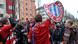 Bayern fans celebrate Bayern fans celebrate