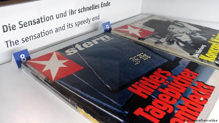 Capa da Stern sobre diários falsos de Hitler