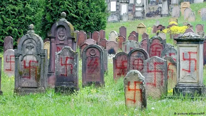 Symbolbild Antisemitismus in Frankreich (picture-alliance/AP)