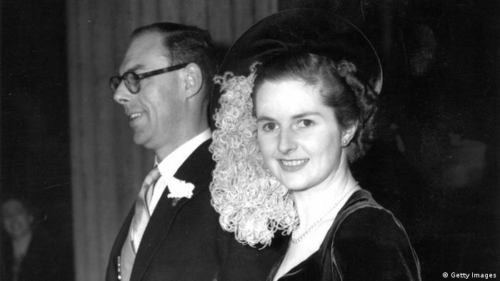 Bildergalerie Margaret Thatcher Archiv Hochzeit 13.12.1951