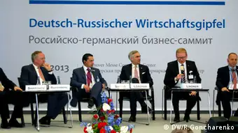 Deutsch-Russischer Wirtschaftsgipfel in Hannover 2013