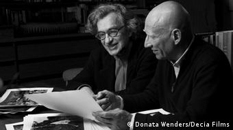 Wim Wenders und der brasilianische Fotograf Sebastiao Salgado