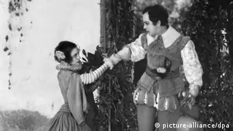 Walter Rilla mit Elisabeth Bergner in dem Stummfilm Dona Juana (1927)