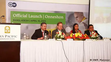 Bangladesch DW launches TV-Magazin Onneshon