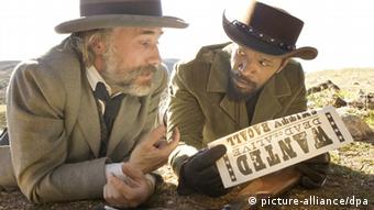 Кристоф Вальц в фильме Django Unchained