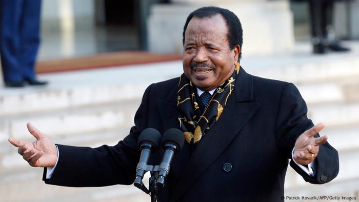 Kamerun Präsident Paul Biya Archivbild 30.01.2013