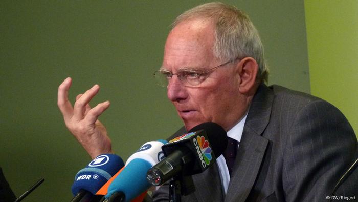 Bundesfinanzminister Wolfgang Schäuble (Foto: DW)