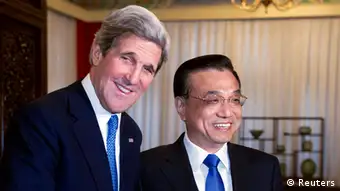 US Außenminister Kerry in China Li Keqiang