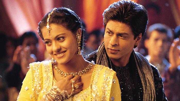 Filmszene mit Kajol (li.) und Shahrukh Khan (Foto: DW)