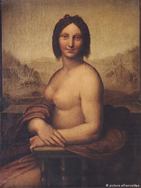 Mona Lisa Gemälde Nacktversion