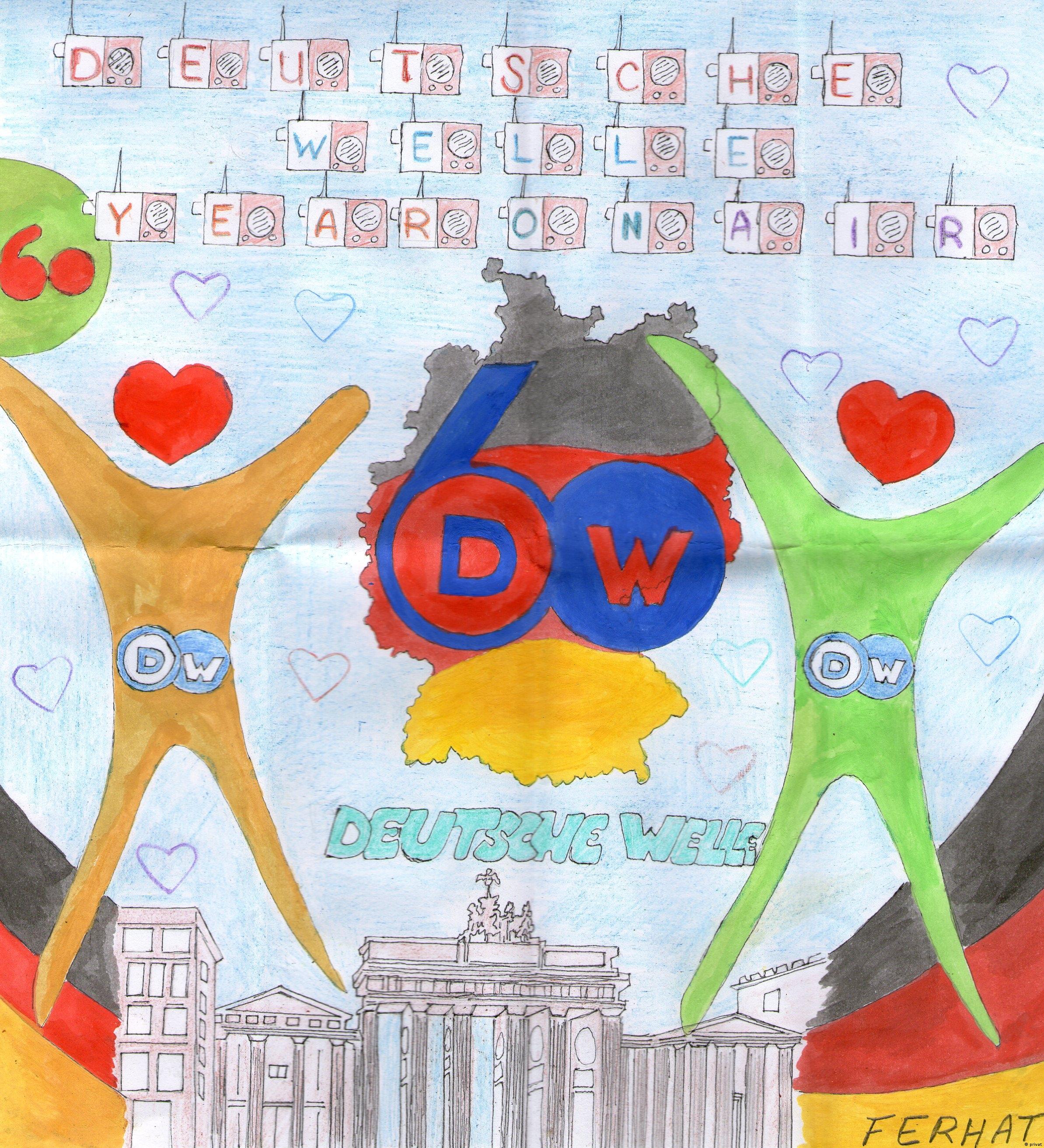 Zeichnungen von Bezazel zum DW Geburtstag