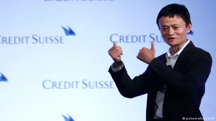 Jack Ma CEO Alibaba Group Hong Kong