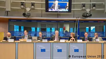 Deutschland EU Parlamentarier Matthias Groote mit Connie Hedegaard