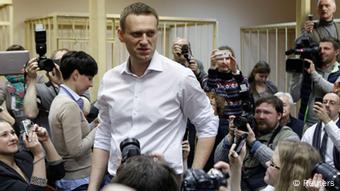 Alexej Nawalny vor Gericht (Foto: reuters)