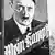 Werbung für Adolf Hitlers Buch "Mein Kampf" von 1939. Auf dem Cover Adolf Hitler.