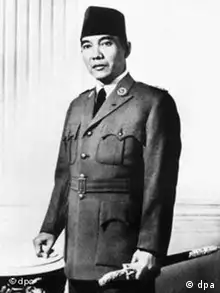 Achmed Sukarno, erster indonesische Präsident