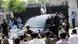 Pakistani special security commandos escort a vehicle carrying former Pakistani president Pervez Musharraf as he leaves the court premises following the order for his arrest in Islamabad on April 18, 2013. A Pakistani court on April 18 ordered the arrest of former military ruler Pervez Musharraf for his controversial decision to dismiss judges when he imposed emergency rule in 2007, officials said. AFP PHOTO / STR (Photo credit should read STR/AFP/Getty Images) Pakistani special security commandos escort a vehicle carrying former Pakistani president Pervez Musharraf as he leaves the court premises following the order for his arrest in Islamabad on April 18, 2013. A Pakistani court on April 18 ordered the arrest of former military ruler Pervez Musharraf for his controversial decision to dismiss judges when he imposed emergency rule in 2007, officials said. AFP PHOTO / STR (Photo credit should read STR/AFP/Getty Images)