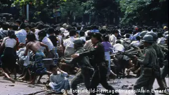 Myanmar Proteste Armee Intervention Archivbild August 1988