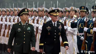 USA Generalstabschef Dempsey in Peking 22.04.2013