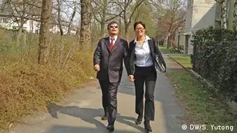 Chen Guangcheng und seine Frau Yuan Weijing in Berlin
