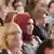 Muslimische Frauen verfolgen am 30.10.2012 eine Feierstunde in der Westfälischen Wilhelms-Universität in Münster (Nordrhein-Westfalen) anlässlich der Eröffnung des Zentrums für Islamische Theologie. Foto: Rolf Vennenbernd/dpa