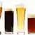 Five different beer glasses in a row, Photo: Fotolia