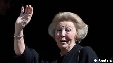 Königin Beatrix sagt adé