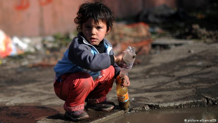 Romsko dijete u Bugarskoj