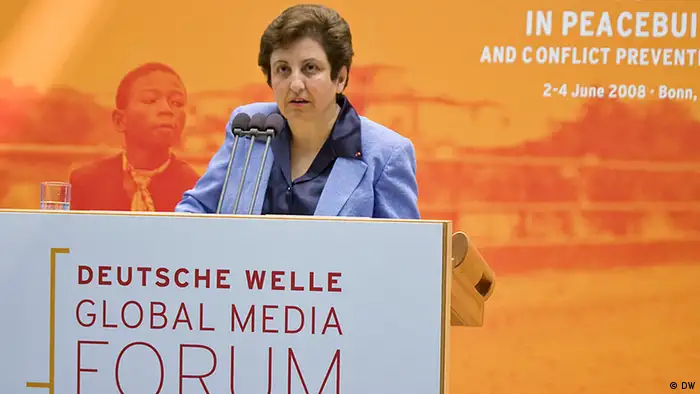Erstes Global Media Forum – mit Shirin Ebadi