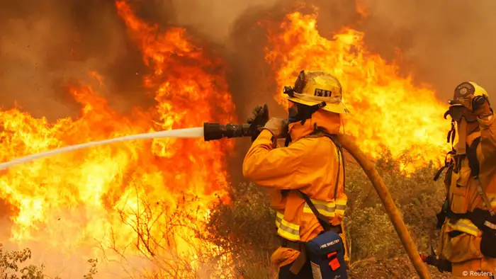 Buschbrände in Kalifornien, USA Mai 2013