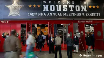 NRA Jahrestreffen Houston US Waffenlobby