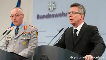 Bundesverteidigungsminister Thomas de Maiziere