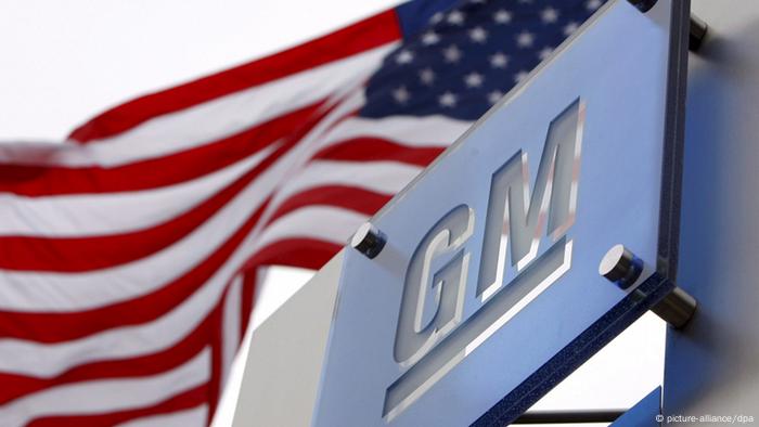 Logo de General Motors.
