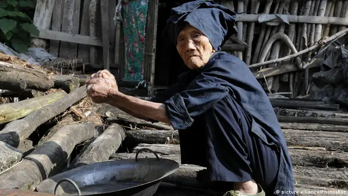 Luo Meizhen, 125jährige Frau in China picture alliance / Photoshot