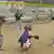 Baseballspiel zwischen den "Kadena Air Base Eagles" und den "Onions" am Militärflughafen Futenma auf Okinawa (Foto: DW/Ronny Blaschke)
