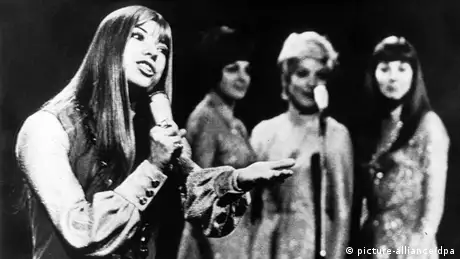Katja Ebstein beim Grand Prix d'Eurovision 1970