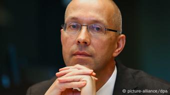 Europäische Zentralbanl-Präsidiumsmitglied Jörg Asmussen in Brüssel, Mai 2013 (Foto: dpa)
