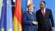 Angela Merkel und de nigrische Staatspräsident Mahamadou Issoufou Angela Merkel und de nigrische Staatspräsident Mahamadou Issoufou