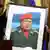 En la imagen, los jefes de Gobierno de Venezuela y Brasil admiran un retrato de Hugo Chávez.